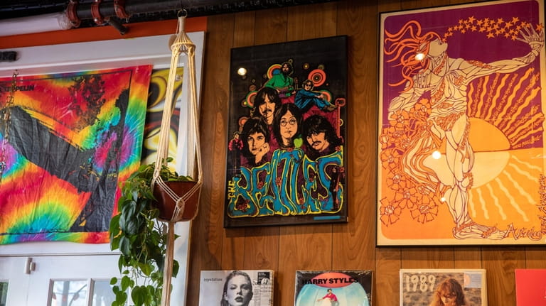 Beatles poster at The Times Vintage in Greenport on Jan....