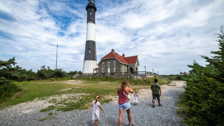 Fire Island Lighthouse and museum in Fire Island.