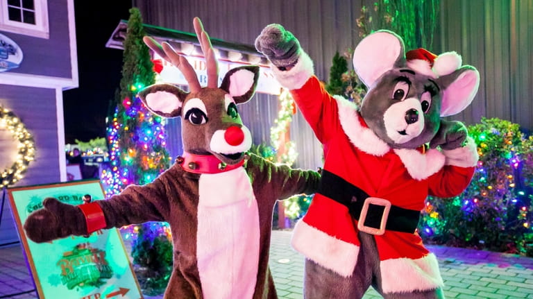 See holiday characters and more during a holiday lights walk...