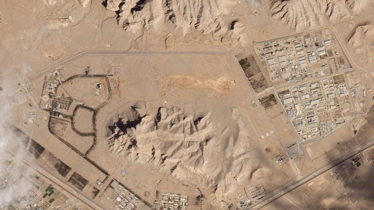 This satellite image from Planet Labs PBC shows Iran's nuclear...