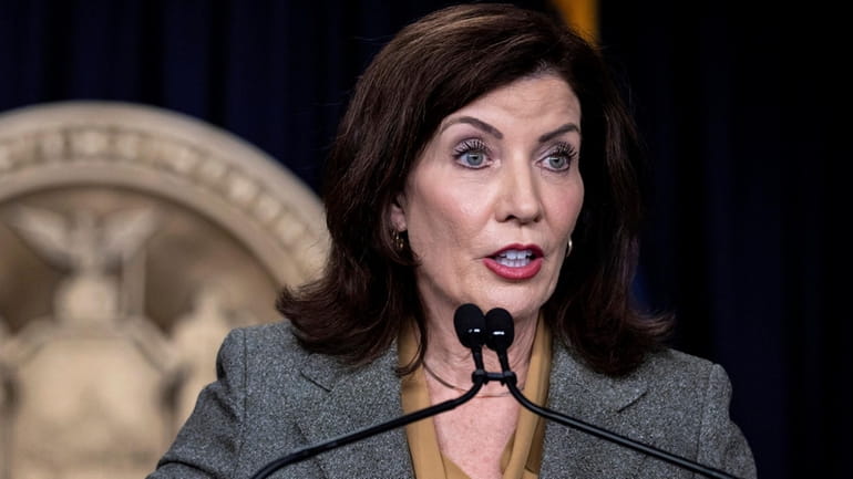Gov. Kathy Hochul announced Wednesday that the state will soon...