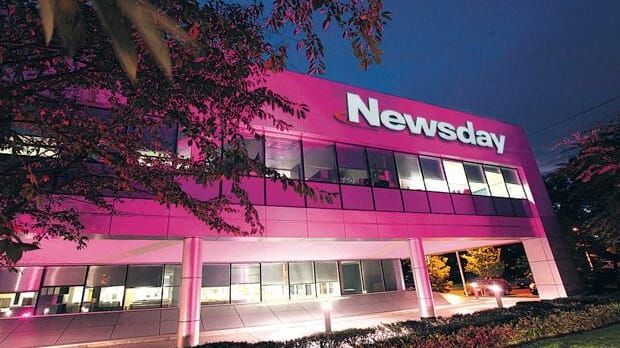 If you pass by Newsday's Melville headquarters in October, you'll...