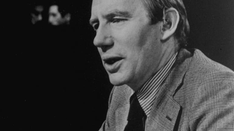 This Feb. 1978 photo shows Robert MacNeil, executive editor of...