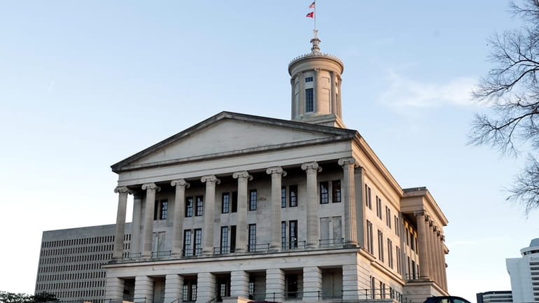 The Tennessee Capitol is seen, Jan. 8, 2020, in Nashville,...