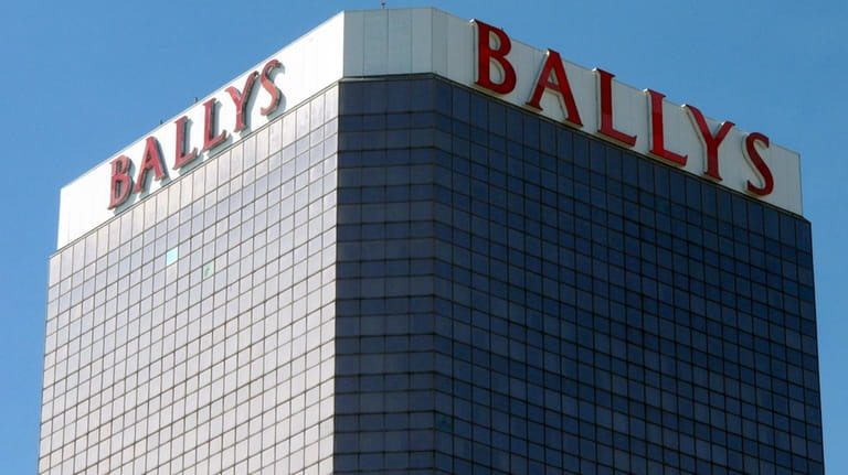 This Oct. 1, 2020 photo shows the exterior of Bally's...