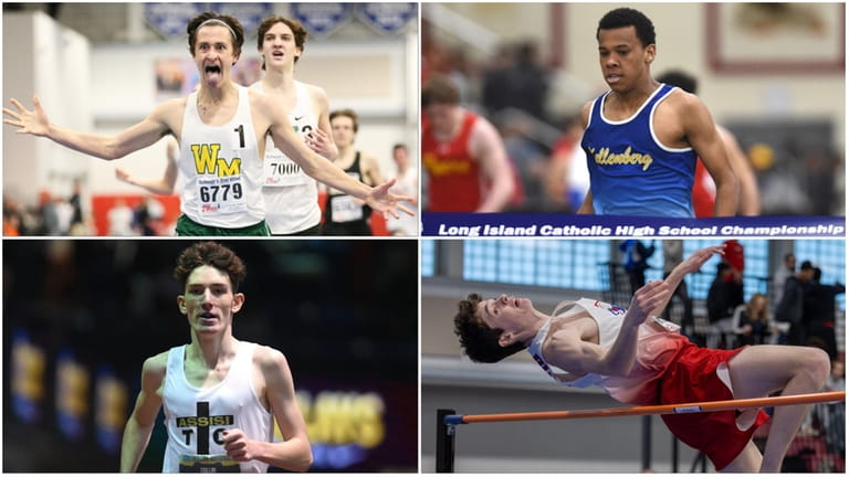 Clockwise, from top left: Brian Liebowitz of Ward Melville, Evans...