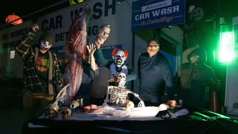 The haunted car wash at Johnnie's Car Wash in Copiague.