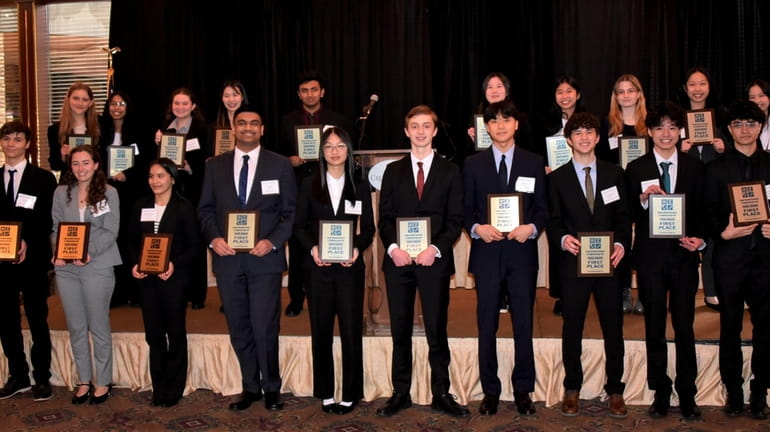 Twenty students were named first-place winners of this year's Long...