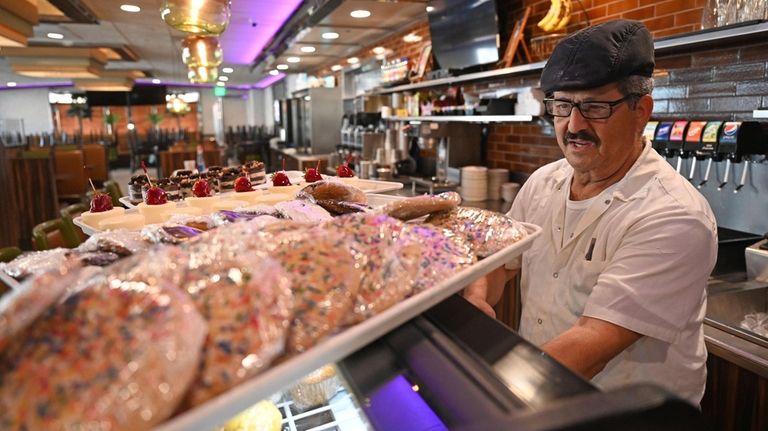 Konstantinos Nikolis, a baker at the Valbrook Diner in Valley...