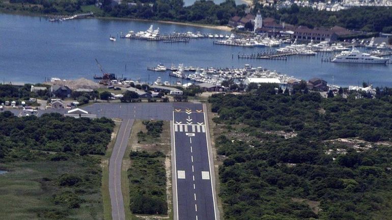 The privately owned, public-use airport at Montauk dates to the...