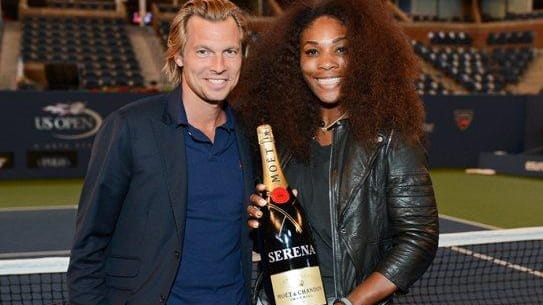 Serena Williams and Ludovic du Plessis