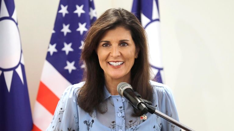 Nikki Haley, former United States Ambassador to the United Nations,...