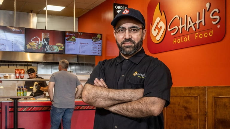 Rahmat Tokhi, manager and part-owner of East Meadow Shah's Halal franchise, said...
