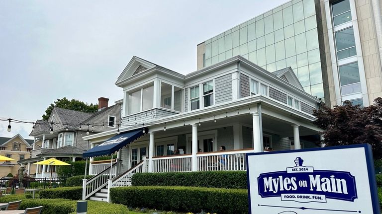 Myles on Main is the new restaurant at The Preston...