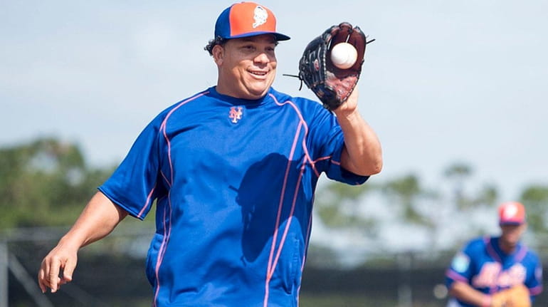 Bartolo Colon Signed New York Mets Batting Helmet