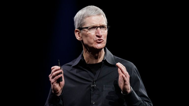 Apple CEO Tim Cook speaks at the World Wide Developers...