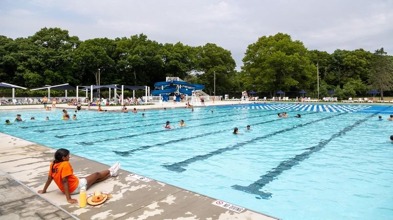 An Olympic-size pool is among the new features at the...