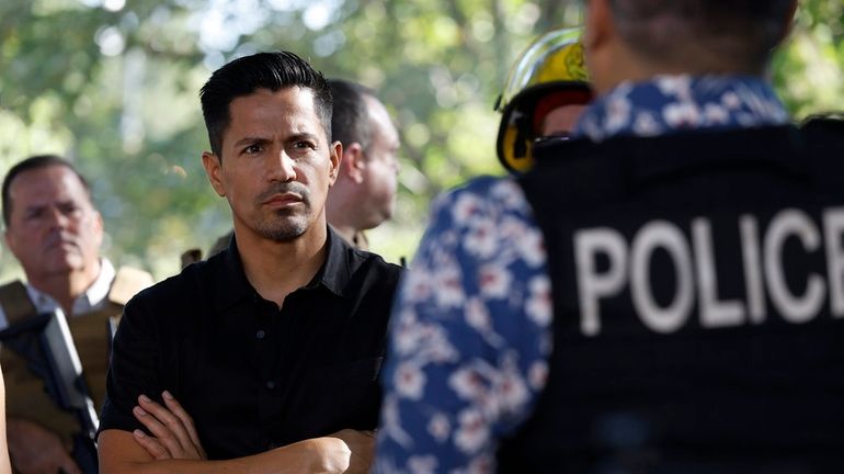 Jay Hernandez stars as Thomas Magnum on NBC's "Magnum P.I."