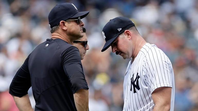 Yankees' Carlos Rodon takes big step in rehab