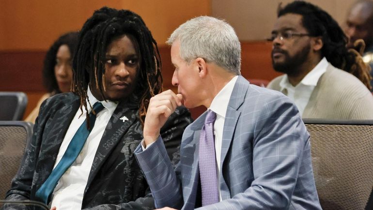 Atlanta rapper Young Thug, whose real name is Jeffery Williams,...