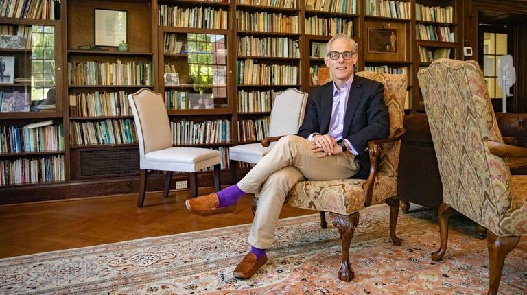 Head of school Joshua Crane at The Stony Brook School...