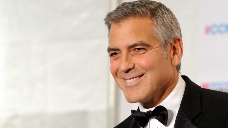 George Clooney in the press room during the 17th Critics'...