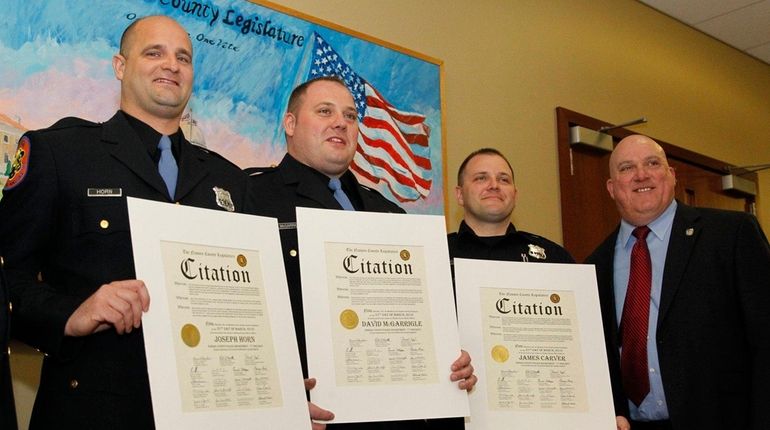 Nassau ‘top Cops Honored For ‘great Work In Home Invasion Newsday 