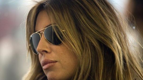 Rachel Uchitel arrives from New York at the Los Angeles...