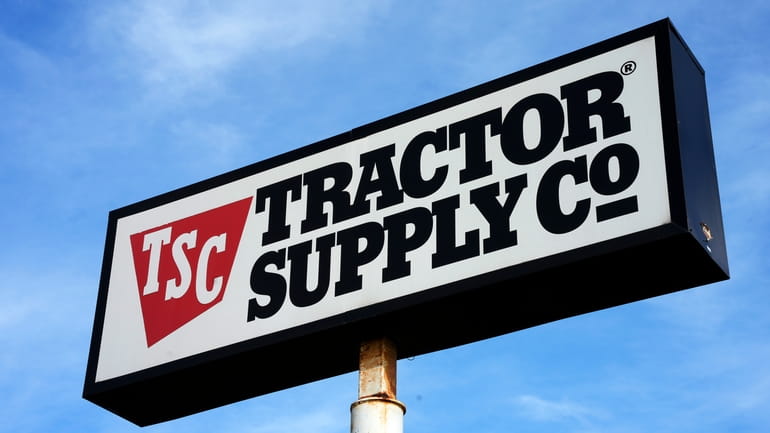 A Tractor Supply Company store sign is seen, Feb. 2,...