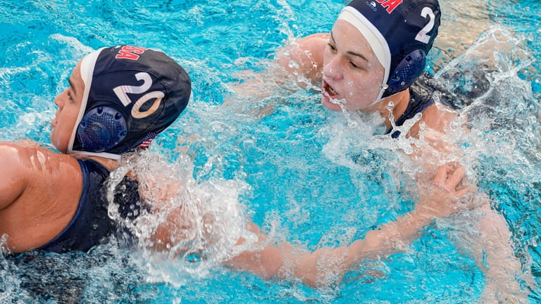 USA Water Polo Women's Senior National Team attacker Ryann Neushul,...