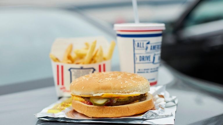 The All American Hamburger Drive-In in Massapequa.