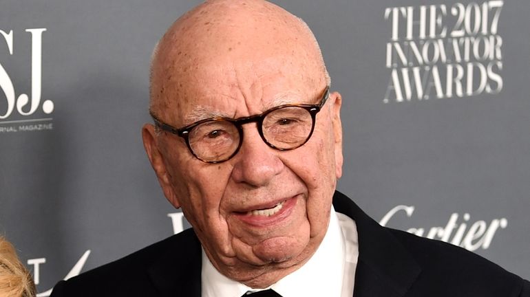 Rupert Murdoch attends the WSJ. Magazine 2017 Innovator Awards at...