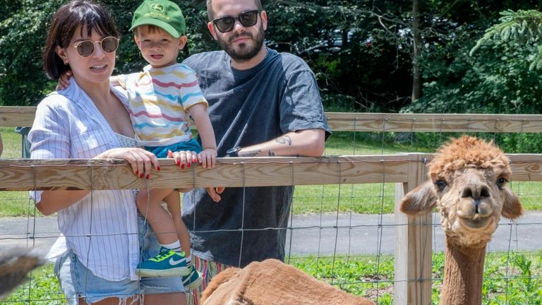 Maya Spicwak, Niko Spicwak and Christian Spicwak from Bucks County,...