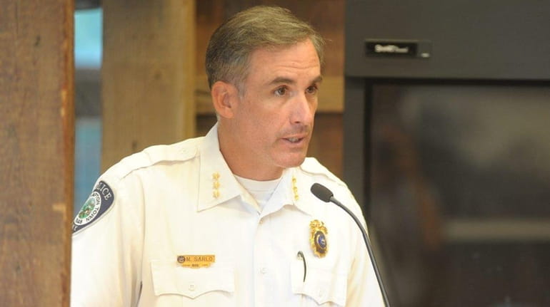 East Hampton Town Police Chief Michael Sarlo earned $183,573 in...