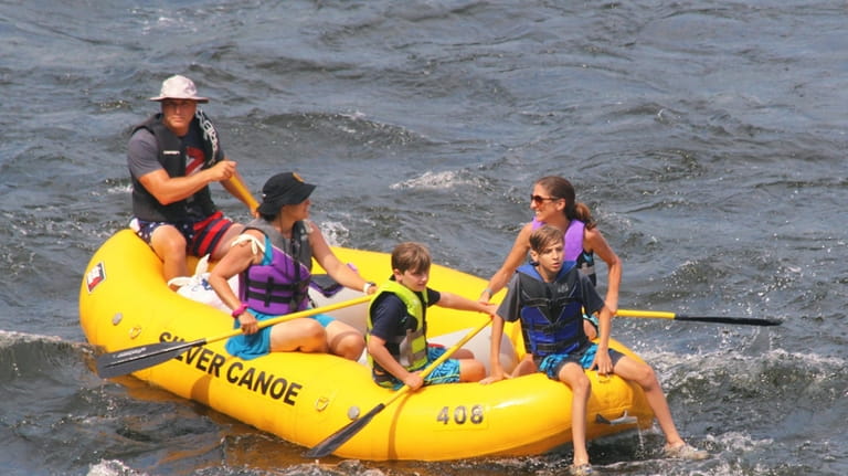 Silver Canoe & Whitewater Rafting located in Port Jervis, offers excursions...