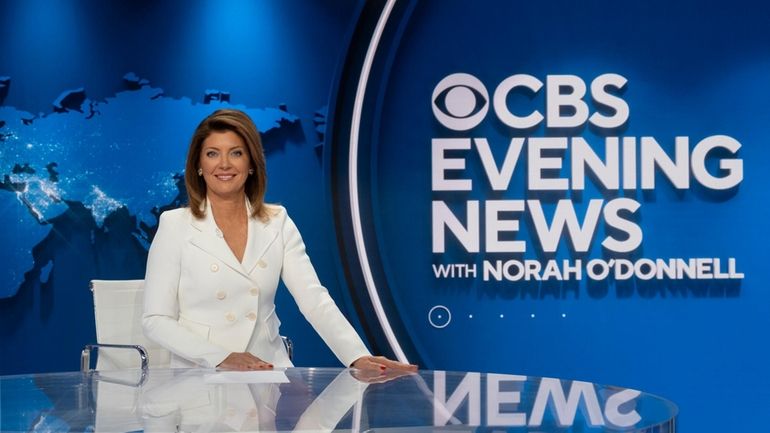 This image released by CBS News shows Norah O'Donnell on...