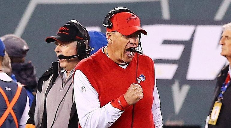 Rex Ryan was pumped up when his Bills beat the...