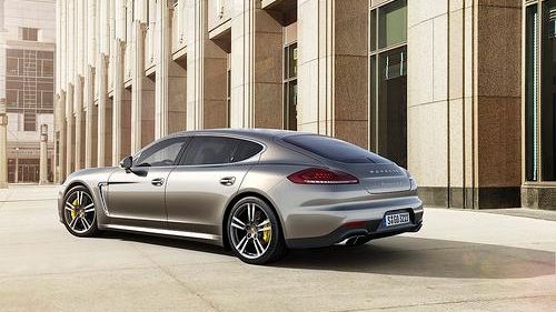 The 2014 Porsche Panamera Turbo S has two unique options:...