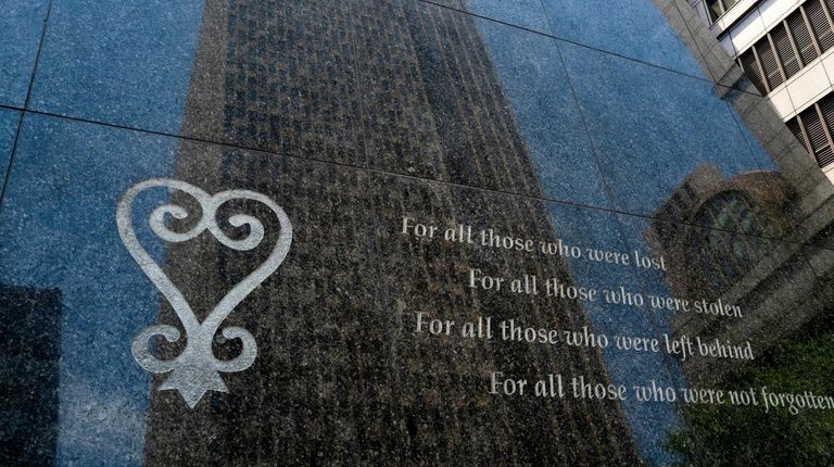 The exterior of the Ancestral Chamber at the African Burial...