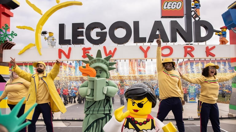 Legoland New York resort in Goshen features a theme park...
