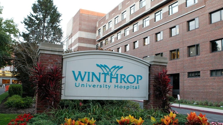 Winthrop-University Hospital in Mineola on Tuesday, Sept. 27, 2016.