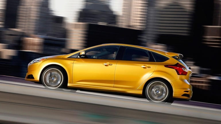 The 2013 Ford Focus ST hatchback, which churns out 252...