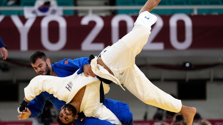 Victor Sterpu of Moldova, background and Tohar Butbul of Israel...