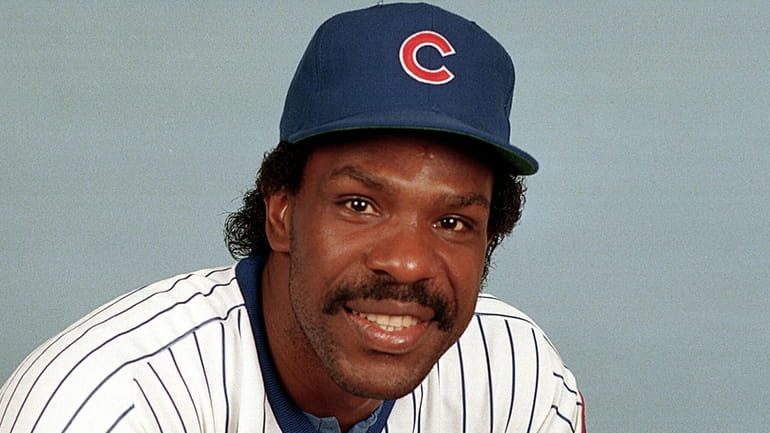 Chicago Cubs baseball player Andre Dawson poses in 1989. Andre...
