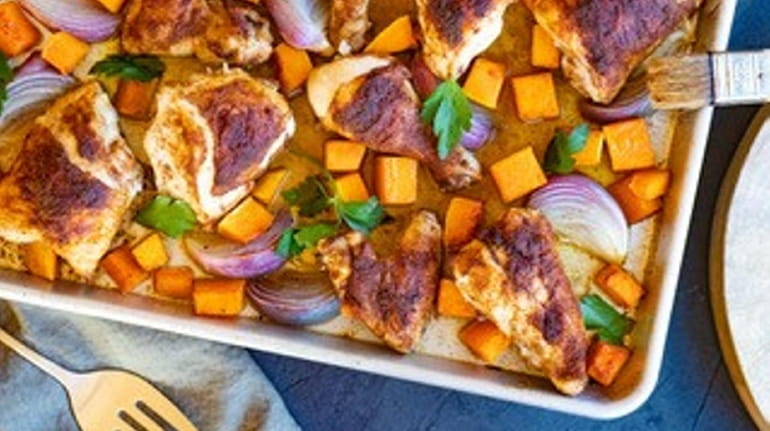 To make this aromatic, wholesome crowd-pleaser, simply season the chicken...