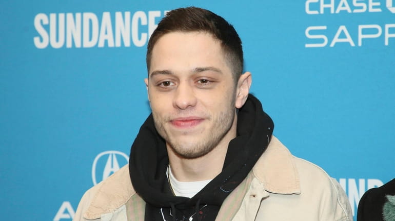 Pete Davidson attends the premiere of the film "Big Time...
