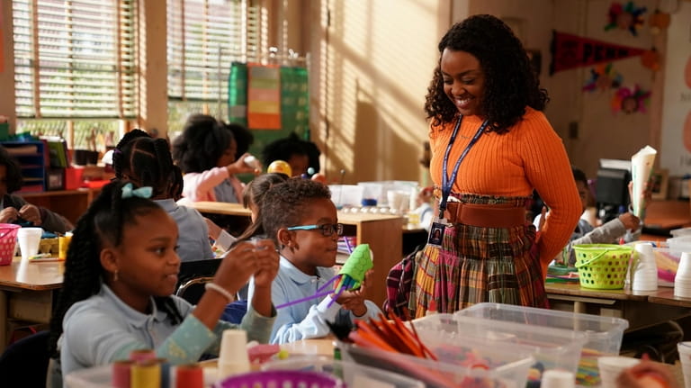 Quinta Brunson's ABC series "Abbott Elementary" attracts a large viewing...