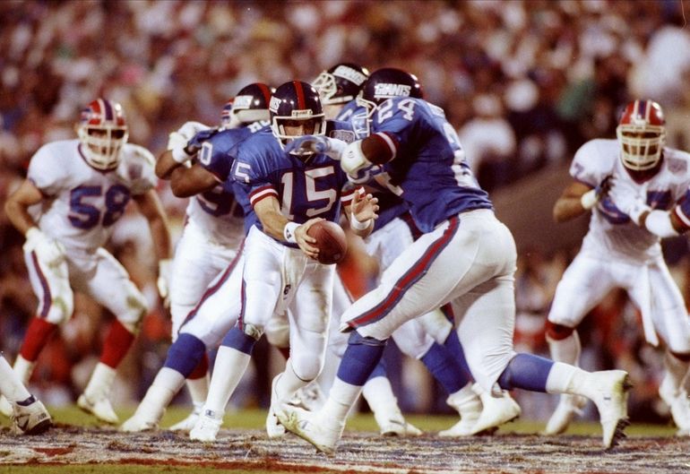 New York Giants 1991 Super Bowl Title New York Newsday 