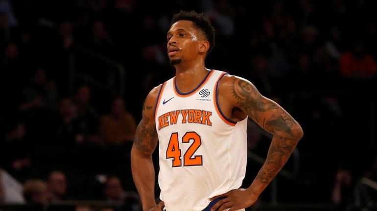 Lance Thomas, the longest-tenured Knick, has lost playing time to...