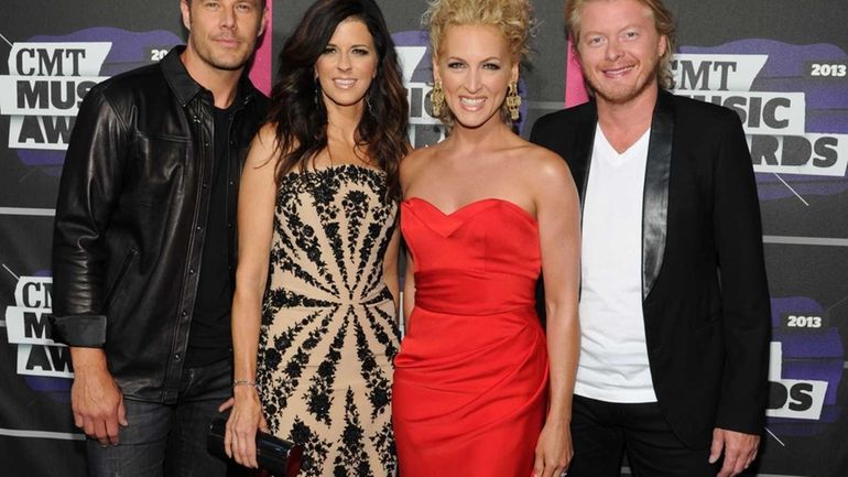 From left: Jimi Westbrook, Karen Fairchild, Kimberly Schlapman and Phillip...